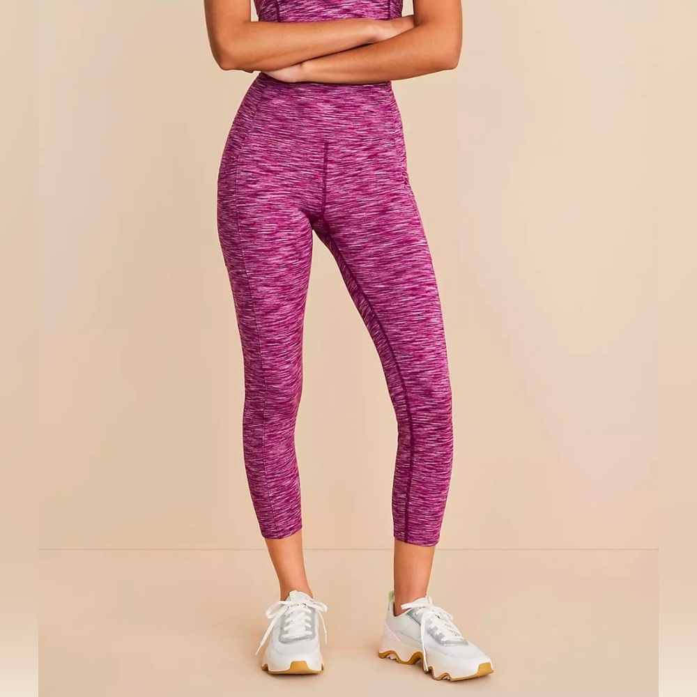 LOFT/Lou & Grey Space Dye High Waist leggings- size small